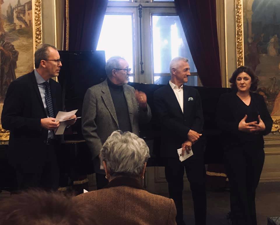 concert inaugural avec les mécènes et direction de l'opéra de Toulon