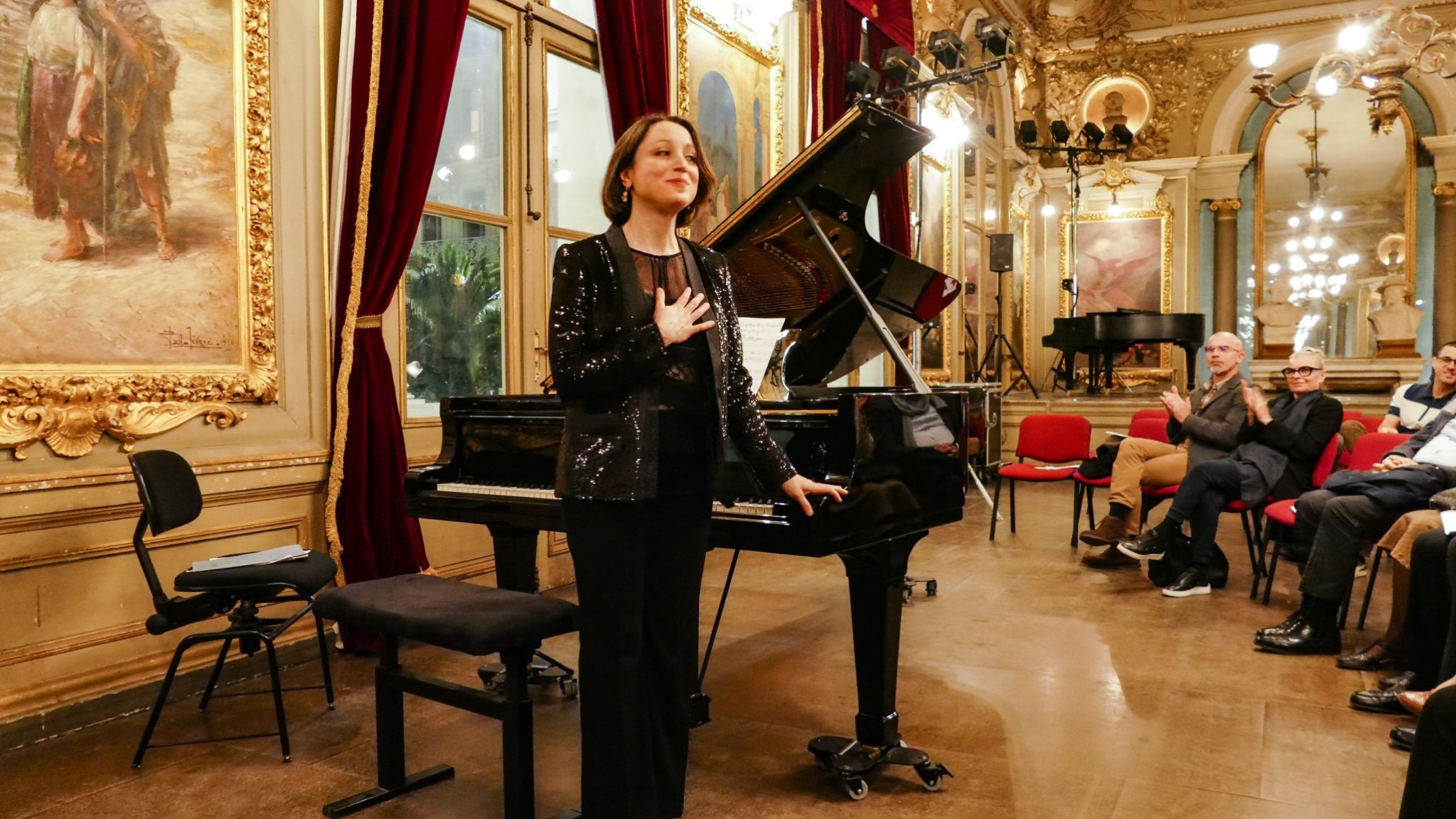 Marie Vermeulin donne un concert inaugural sur piano restauré à l'Opéra de Toulon