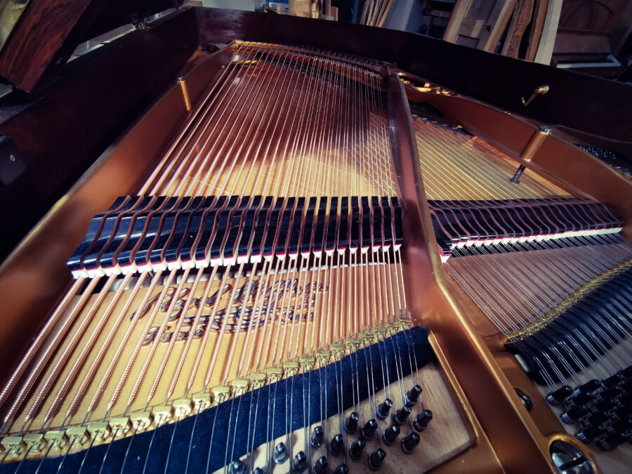 nouveau étouffoirs piano à queue Pleyel 