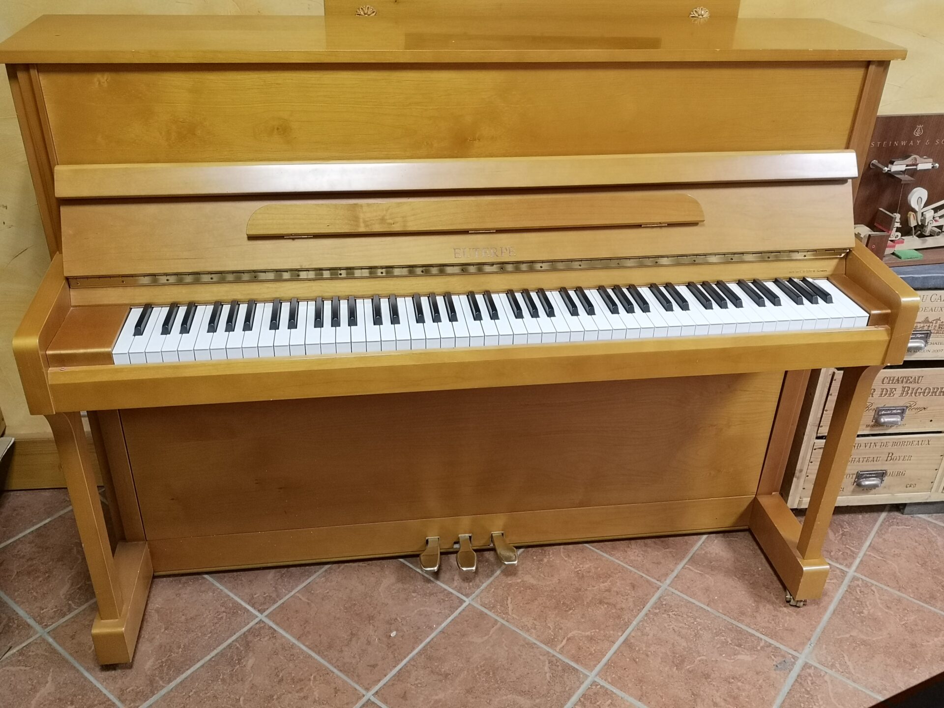 piano droit Euterpe Aulne